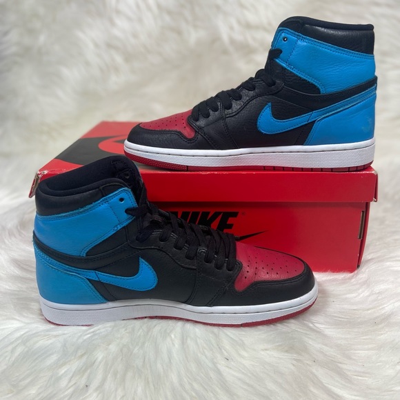 Air Jordan 1 retro high og Unc to chi womens size 8 / mens size 6.5 - Picture 4 of 6